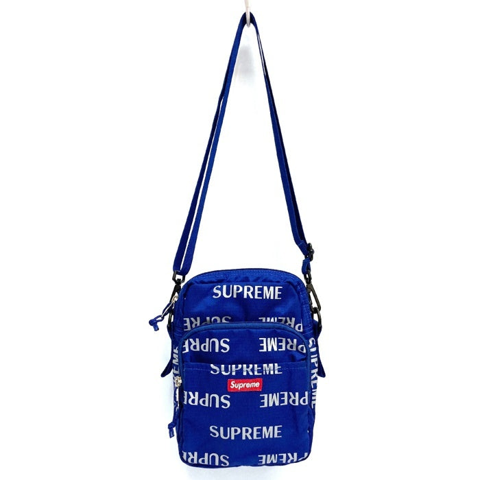 SUPREME  シュプリーム 16AW 3M Reflective Repeat Shoulder Bag リフレクター ショルダーバッグ ブルー 瑞穂店