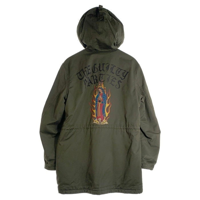 WACKO MARIA ワコマリア N3B モッズコート プリント マリア オリーブ Size L 福生店