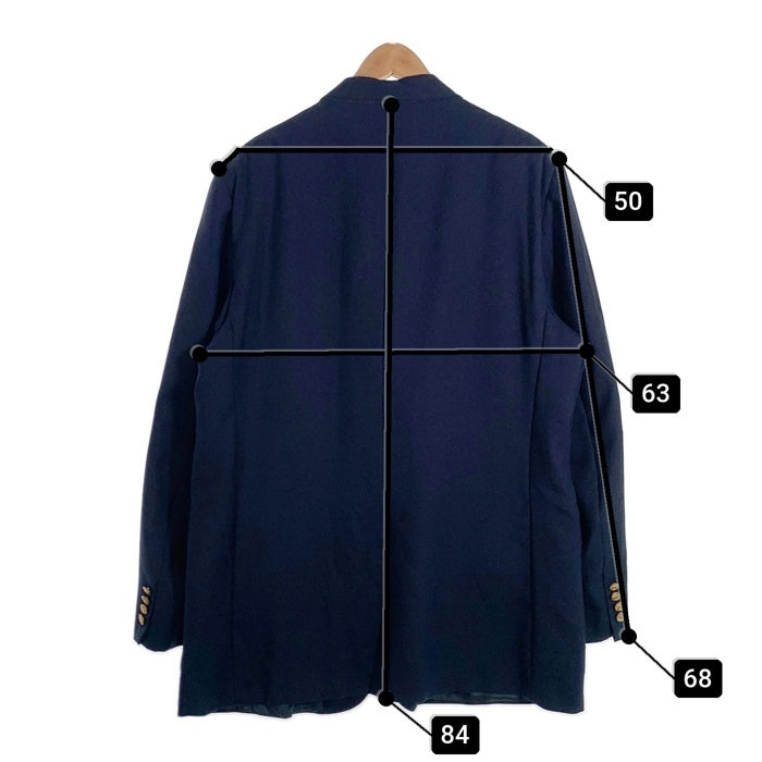 American Trend アメリカントレンド 2B テーラードジャケット 紺ブレ ネイビー 金ボタン USA製 Size XL 相当 福生店