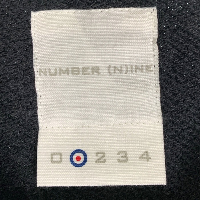 NUMBER(N)INE ナンバーナイン Disney ディズニー ミッキーマウスプリント ノースリーブスウェット ブラック Size 1 福生店