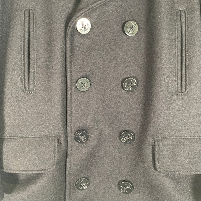 Schott ショット 714US LONG PEA COAT ロングピーコート ネイビー ウール ナイロン Size M 福生店