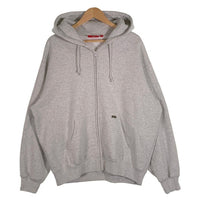 SUPREME シュプリーム 24AW Work Zip Up Hooded Sweatshirt ワーク ジップアップ スウェットパーカー アッシュグレー Size L 福生店