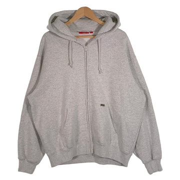 SUPREME シュプリーム 24AW Work Zip Up Hooded Sweatshirt ワーク ジップアップ スウェットパーカー アッシュグレー Size L 福生店