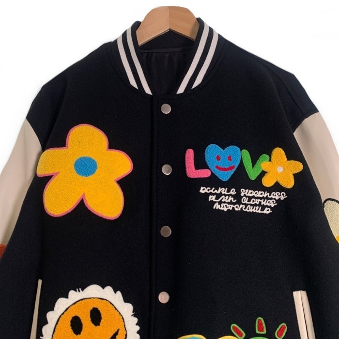 MISTERCHILD ミスターチャイルド WOOL Varsity Jacket ウールバー