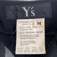 Y'S ワイズ 1996A/W ウールパンツ YG-P02-106 ブラック sizeM 瑞穂店