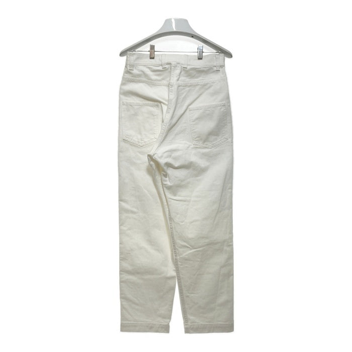 GRANDMA MAMA DAUGHTER グランマママドーター サイドジップ デニムパンツ ホワイト size00 瑞穂店