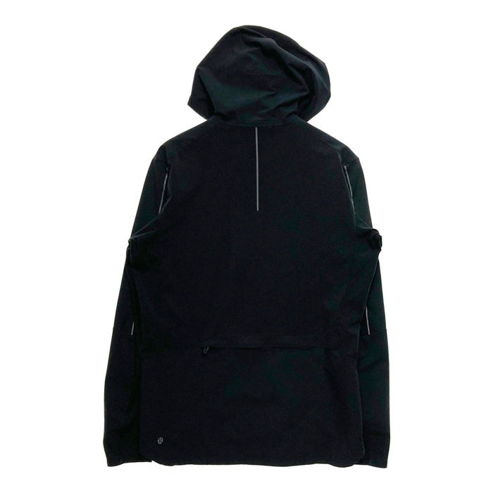 lululemon ルルレモン ナイロンジップパーカー ブラック sizeXL 瑞穂店