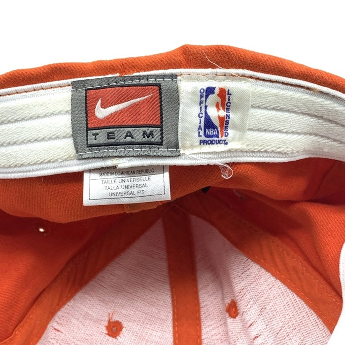 00's NIKE TEAM ナイキ FLEX FIT NBA ニューヨーク・ニックス コットン ベースボールキャップ オレンジ 福生店
