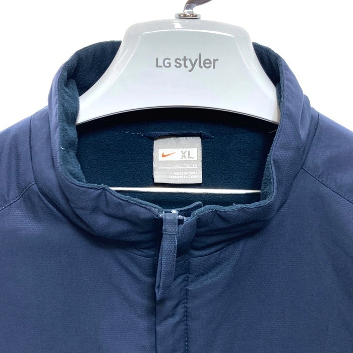 NIKE ナイキ 00's 裏フリース ナイロンジャケット ネイビー sizeXL 瑞穂店