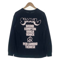 STUSSY ステューシー MILANO 5TH フォトプリント ロングスリーブTシャツ ブラック Size M 福生店