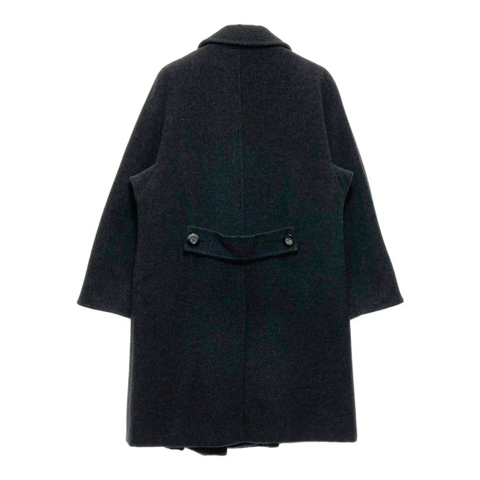 SPORTMAX スポーツマックス マックスマーラ ダブルボタンコート ウールXアンゴラ ダークグレー size38 瑞穂店