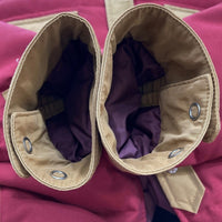 Schott ショット M83148 シャツジャケット ダウンジャケット レッドxブラウン size36 瑞穂店