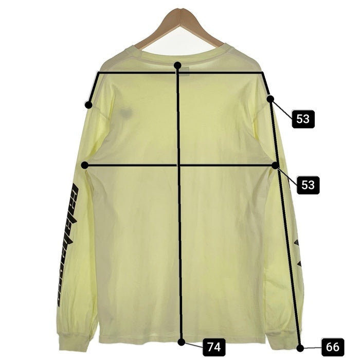YEEZY イージー CALABASAS カラバサス ロングスリーブTシャツ イエロー Size M 福生店