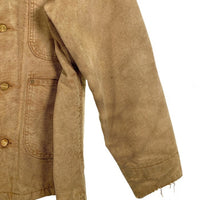 80's Carhartt カーハート ミシガンチョアコート カバーオール ダック ベージュ USA製 Size M 相当 福生店