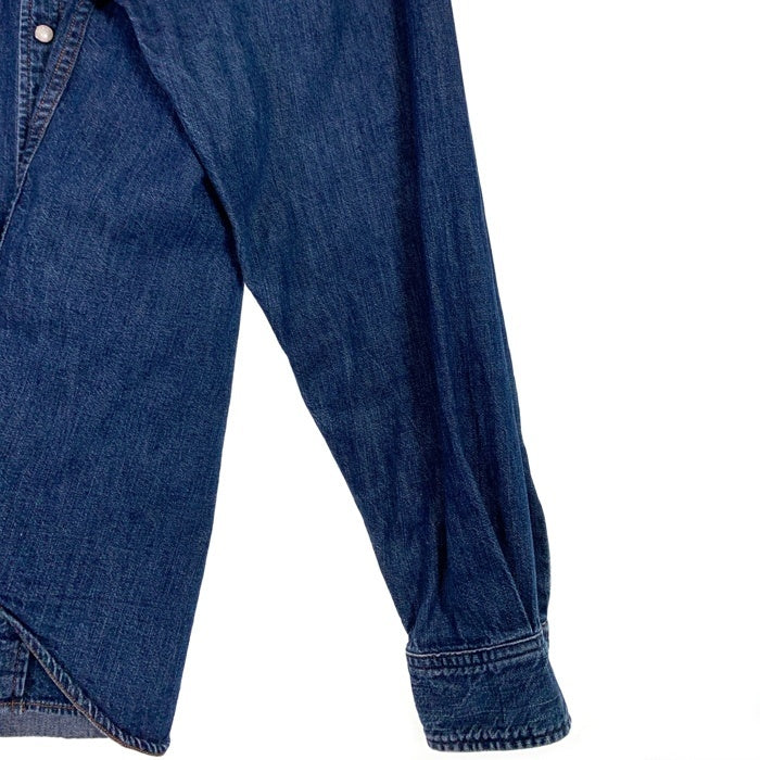 90's Levi's リーバイス ORANGE TAB オレンジタブ デニム 長袖 ウエスタンシャツ インディゴ J36 JT227 07 99 Size L 福生店
