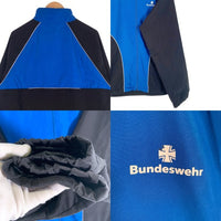 ドイツ軍 BUNDESWEHR トレーニング ウォームアップジャケット パンツ セット ブルー ブラック Size M 福生店