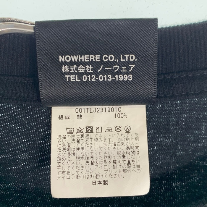 A BATHING APE アベイシングエイプ NEIGHBORHOOD ネイバーフッド プリントTシャツ ブラック 001TEJ231901C Size 3XL 福生店