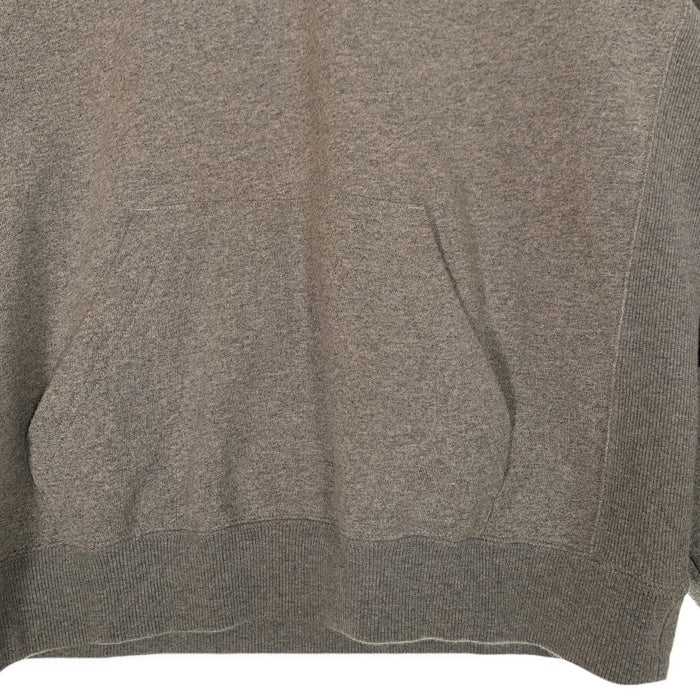 THE NORTH FACE ノースフェイス Nuptse Sweat Hoodie ヌプシスウェットフーディ プルオーバーパーカー グレー ブラック NT12022R Size M 福生店