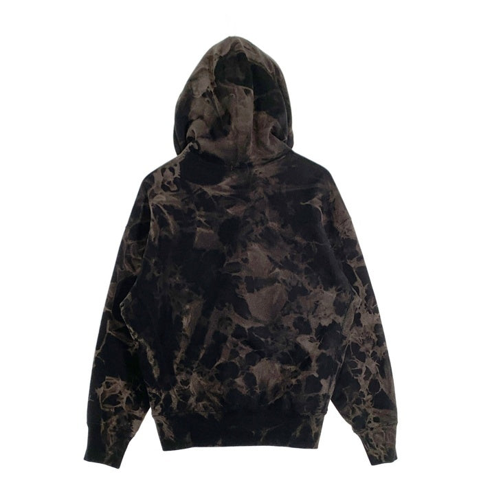 Champion チャンピオン REVERSE WEAVE リバースウィーブ ジップアップ フーディー パーカー ブラック タイダイ Size S 福生店