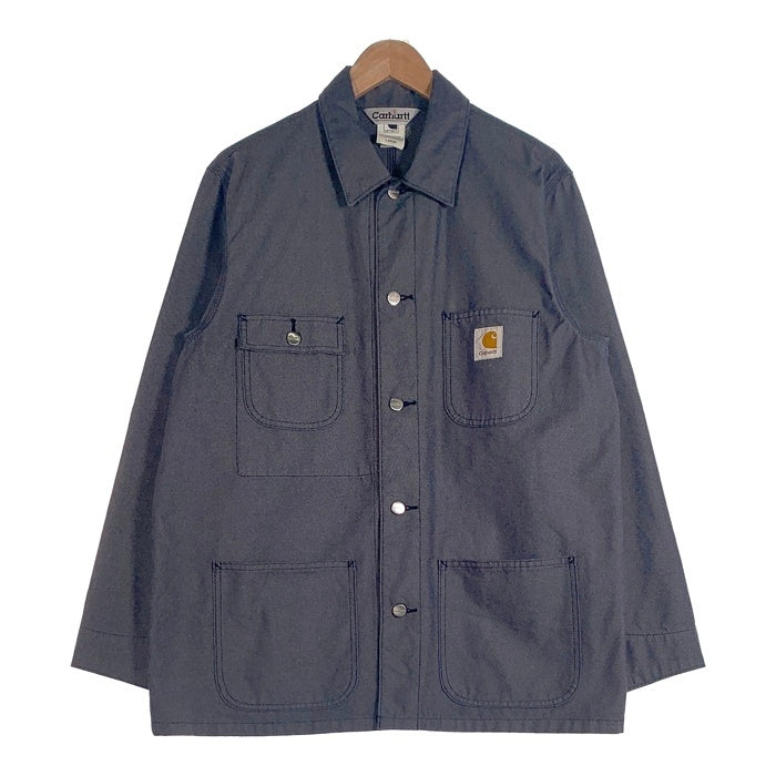 CARHARTT カーハート ダック チョアコート カバーオール デニム ジャケット グレー 0038-00 Size L 福生店