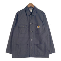 CARHARTT カーハート ダック チョアコート カバーオール デニム ジャケット グレー 0038-00 Size L 福生店