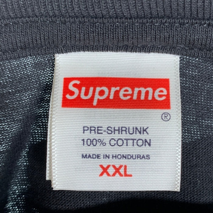 SUPREME シュプリーム 24AW THRASHER スラッシャー Cross Tee クロス プリントTシャツ ブラック Size XXL 福生店