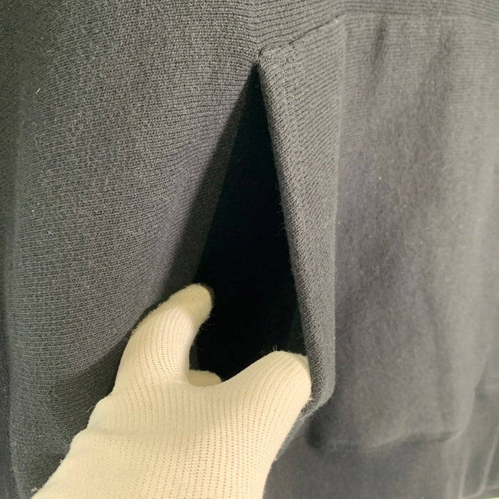 Champion チャンピオン リバースウィーブ プルオーバースウェットパーカー 単色タグ復刻 カレッジワッペン ブラック C3-W112 Size L 福生店