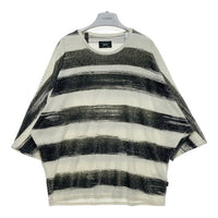 glamb グラム Simons border CS シモンズボーダーカットソー パイル地 ホワイト ブラック GB17SM/CS20 Size 4 瑞穂店