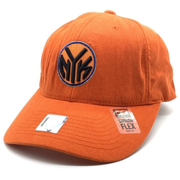 00's NIKE TEAM ナイキ FLEX FIT NBA ニューヨーク・ニックス コットン ベースボールキャップ オレンジ 福生店