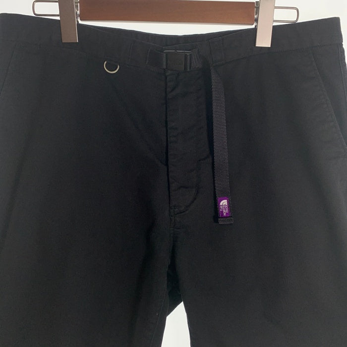 THE NORTH FACE PURPLE LABEL ノースフェイス パープルレーベル Stretch Twill Shorts ストレッチ ツイル ショーツ ショートパンツ ブラック NT4001N Size 36 福生店