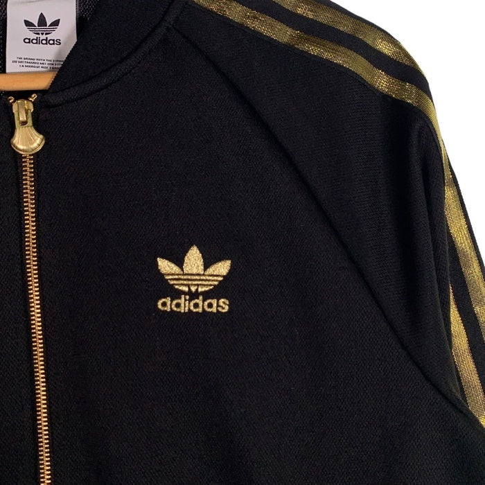 adidas アディダス SST 24K TRACK JACKET トラックジャケット ブラック ゴールド GK0658 Size JP M 福生店