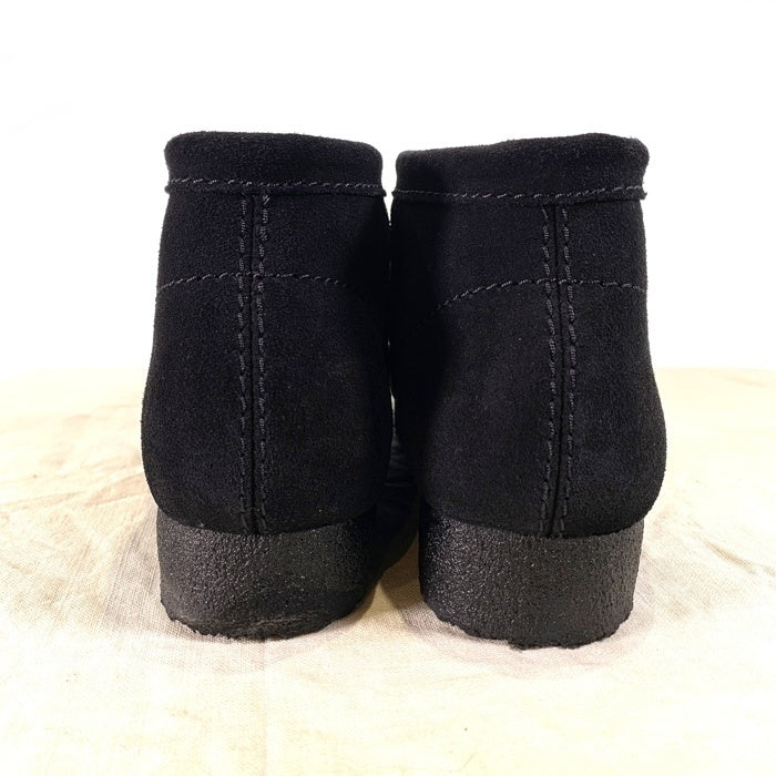 CLARKS クラークス Wallabee Boots ワラビーブーツ ブラックスウェード US8 1/2 (26.5cm) 福生店