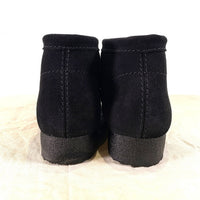CLARKS クラークス Wallabee Boots ワラビーブーツ ブラックスウェード US8 1/2 (26.5cm) 福生店