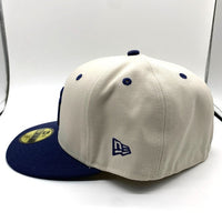 NEWERA ニューエラ Newyork Yankees ニューヨークヤンキース 59FIFTY ベースボールキャップ ネイビー オフホワイト Size 7 5/8 (60.6cm) 福生店