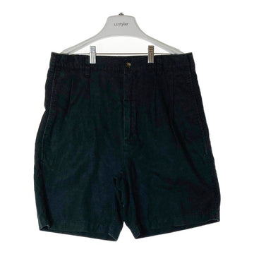 CHAPS RALPH LAUREN チャップスラルフローレン リネン ツータックショートパンツ ブラック size32 瑞穂店