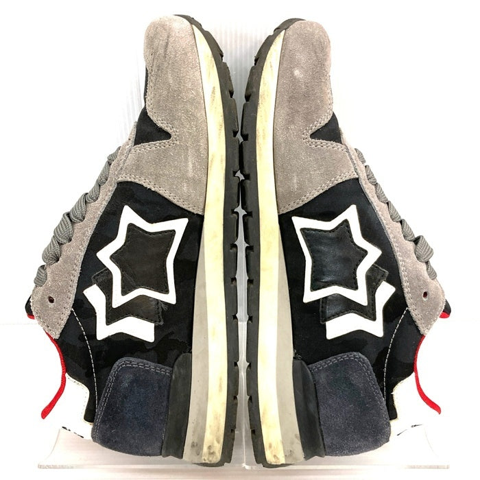 Atlantic STARS アトランティックスターズ スニーカー ブラック×グレー×レッド Size23.5cm 瑞穂店