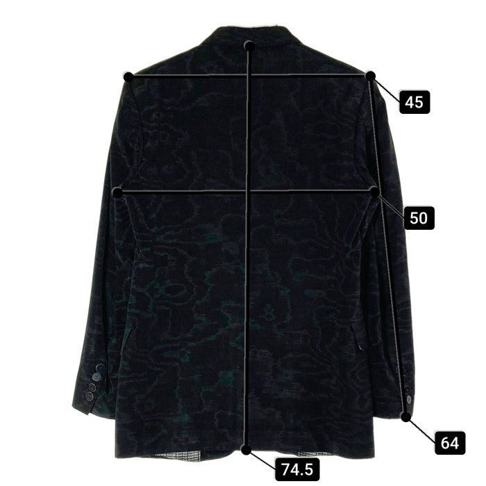 Jean Paul GAULTIER ジャンポール ゴルチエ HOMME セットアップ ジャケット パンツ ブラック size48 瑞穂店