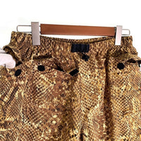 SUPREME シュプリーム NIKE ACG ナイキエーシージー 22AW Nylon Trail Short Pant ナイロン トレイル ショートパンツ 総柄 ゴールド DN3260-277 Size S 福生店