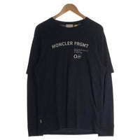 MONCLER GENIUS モンクレール ジーニアス FRAGMENT フラグメント MAGLIA T-SHIRT M/LUNGA LS T-SHIRT 長袖 Tシャツ F209U8D70210 8392B Size S 福生店
