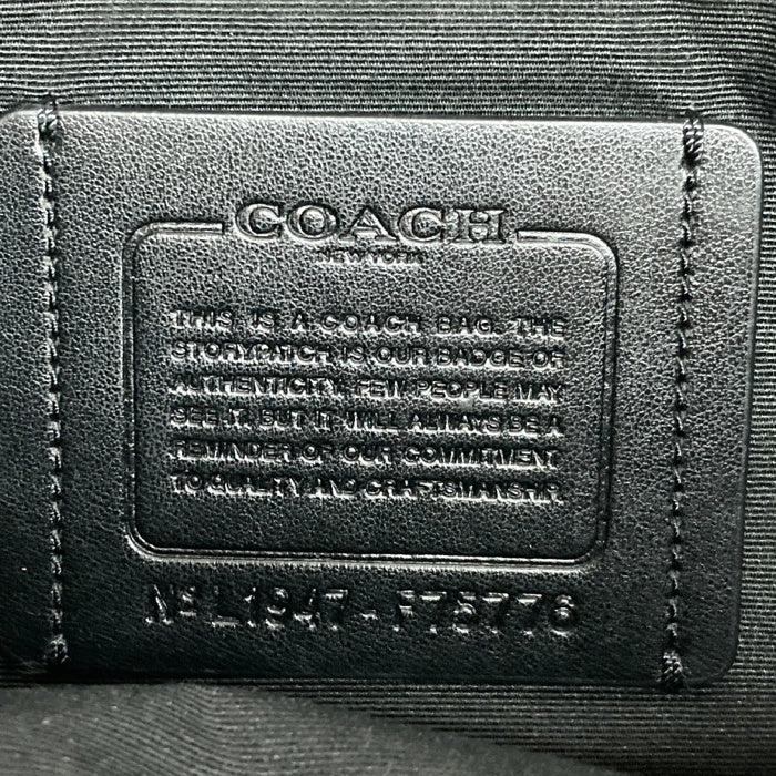 COACH コーチ F75776 ボディバッグ カーフ ブラック 瑞穂店