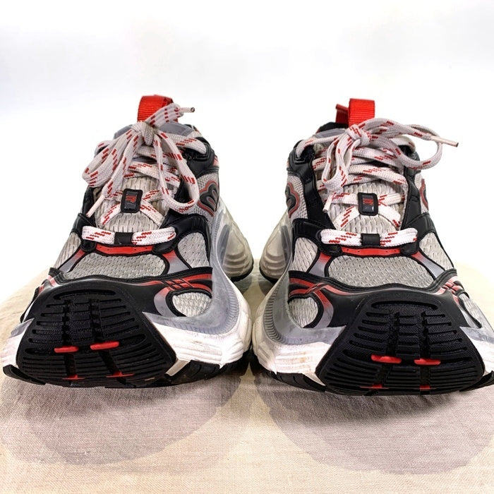 BALENCIAGA バレンシアガ 10XL Sneaker ローカットスニーカー グレー レッド ホワイト 792779 Size US11 (29.0cm) 福生店