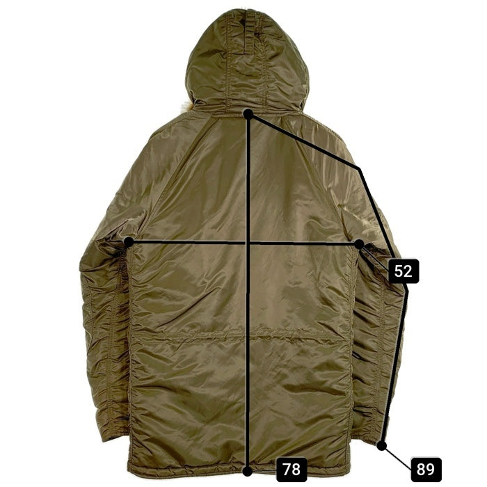 ALPHA INDUSTRIES アルファインダストリーズ N3B Flight Jacket フライトジャケット 20094-219 オリーブ Size M 福生店