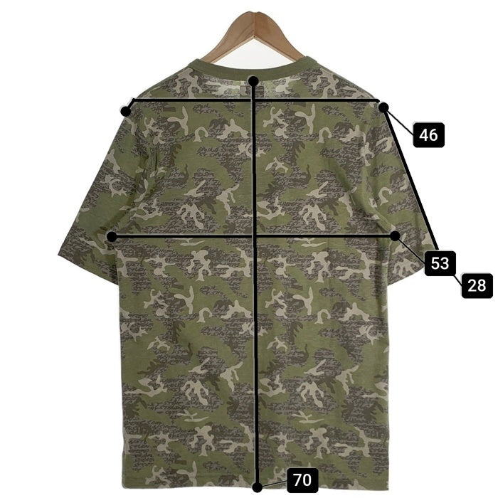 00's STUSSY ステューシー カモフラージュプリント ポケットTシャツ グリーン Size M 福生店