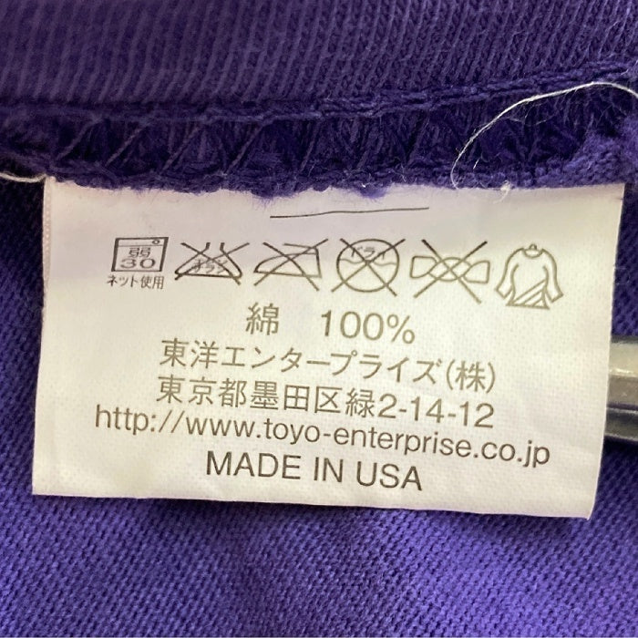 BUZZ RICKSON バズリクソン The Skunk Works プリントTシャツ パープル sizeXL 瑞穂店
