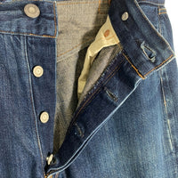 00's Levi's リーバイス 125周年 ボタン裏822 シンチバック 赤耳 セルビッチ デニムパンツ インディゴ USA製 Size W31 福生店