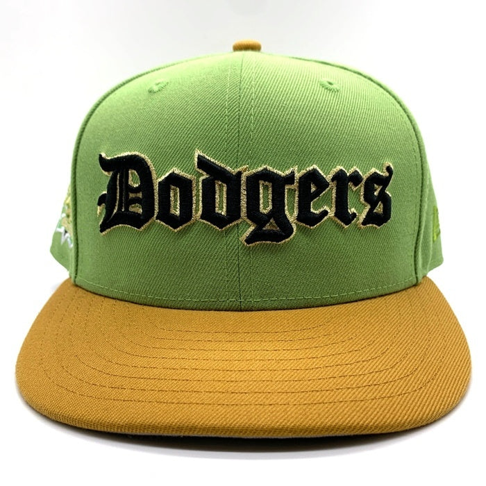 New Era ニューエラ ロサンゼルス・ドジャース HOME GAME別注 59FIFTY ベースボールキャップ グリーン ベージュ Size 7 3/4 (61.5cm) 福生店