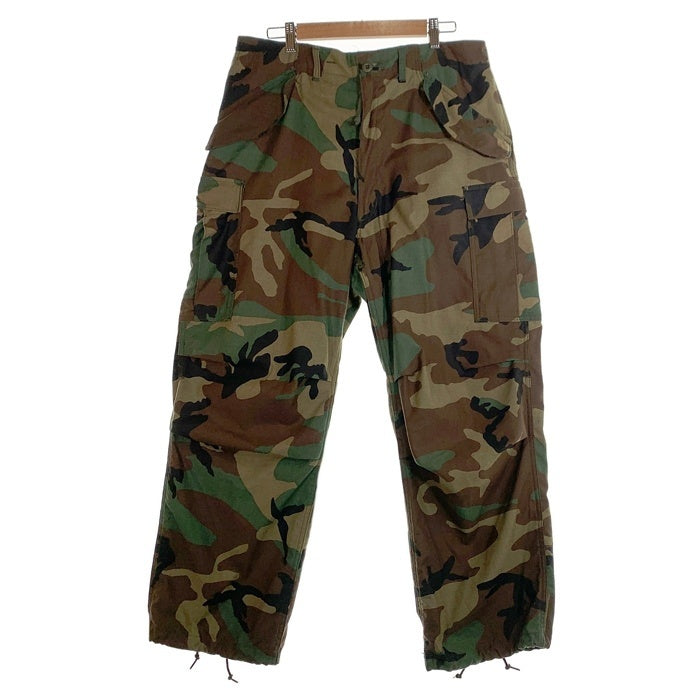 80's U.S. ARMY 米軍 M-65 CAMO TROUSER トラウザー カーゴパンツ ウッドランドカモ 8415-01-099-7858 DLA100-87-C-0356 Size MEDIUM-REGULAR 福生店