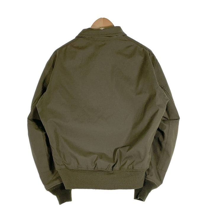 80's U.S.ARMY 米軍 ヘリクルー ジャケット オリーブ ロケットTALON Size M 相当 福生店