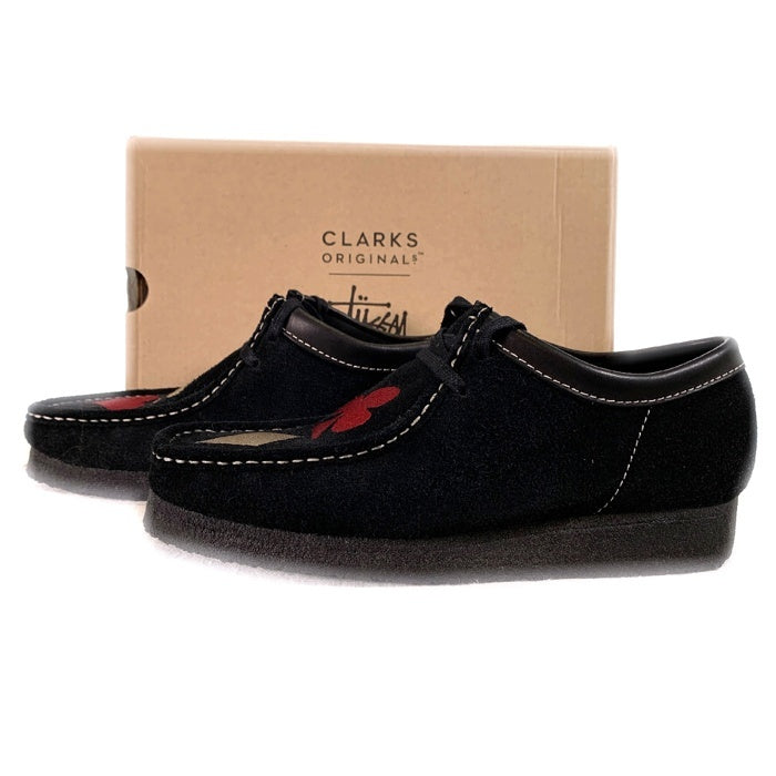 Clarks クラークス 23AW STUSSY ステューシー Wallabee ワラビー ブーツ ブラック Size UK7 1/2 (26.0cm) 福生店