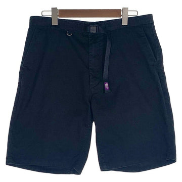 THE NORTH FACE PURPLE LABEL ノースフェイス パープルレーベル Stretch Twill Shorts ストレッチ ツイル ショーツ ショートパンツ ブラック NT4001N Size 36 福生店